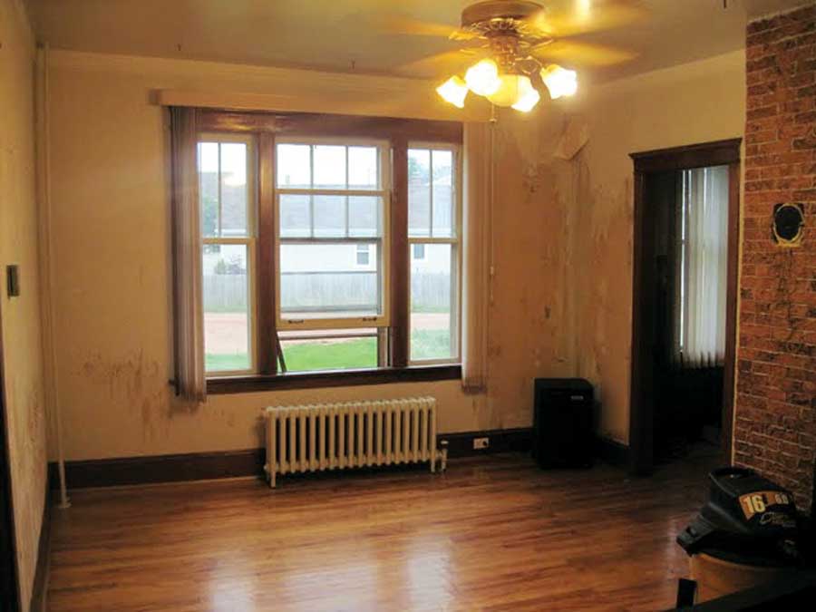 The corridor between Joe and Sarah's kitchen and foyer is an odd space that needs defining.